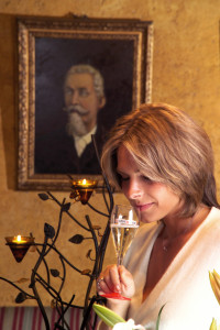 Rosanna Carpenè guida con il padre Etile la nota maison di Prosecco docg