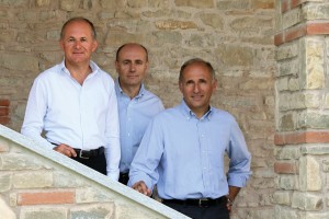 Piero, Massimo, Gianfranco Toso proprietari dell’omonima azienda piemontese