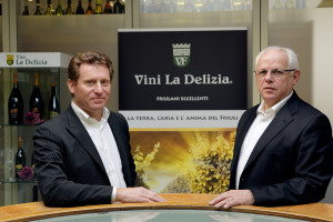 Denis Lus e Pietro Biscontin, alla guida di Cantina vini La delizia