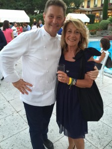 Con il padrone di casa Chicco Cerea @davittorio