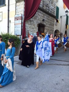 Radda in Chianti il corteo storico