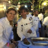 Festa a Vico 2015 con Tomaz e Flavia Kavcic ( Pri Lojzetu, in Slovenia)