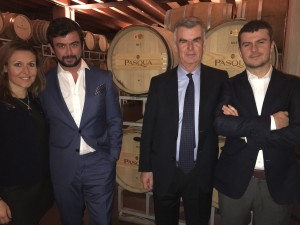 Cecilia Pasqua, Riccardo Pasqua AD, Umberto Pasqua Presidente, Alessandro Pasqua