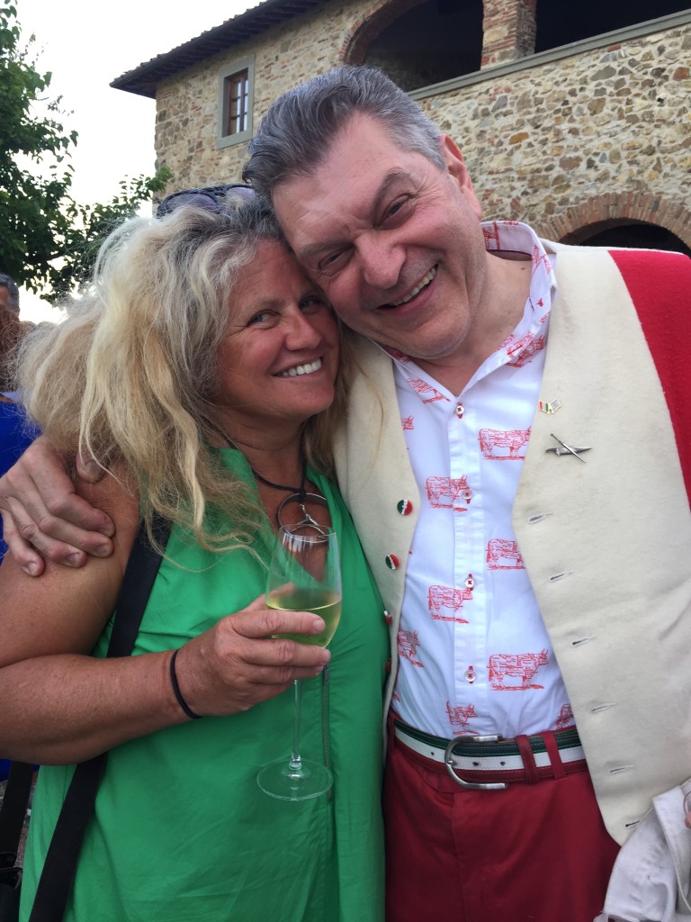 Dario Cecchini e Nathalie Decoster