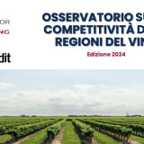 Report Osservatorio competitivita Regioni del v ino Wine Monitor-Unicredit 2024